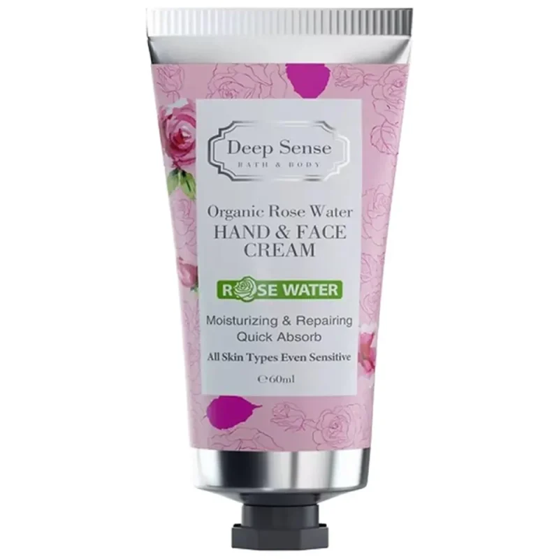 کرم مرطوب کننده گلاب دیپ سنس Rose Water حجم ۶۰ میل کرم مرطوب کننده گلاب دیپ سنس Rose Water حجم ۶۰ میل
