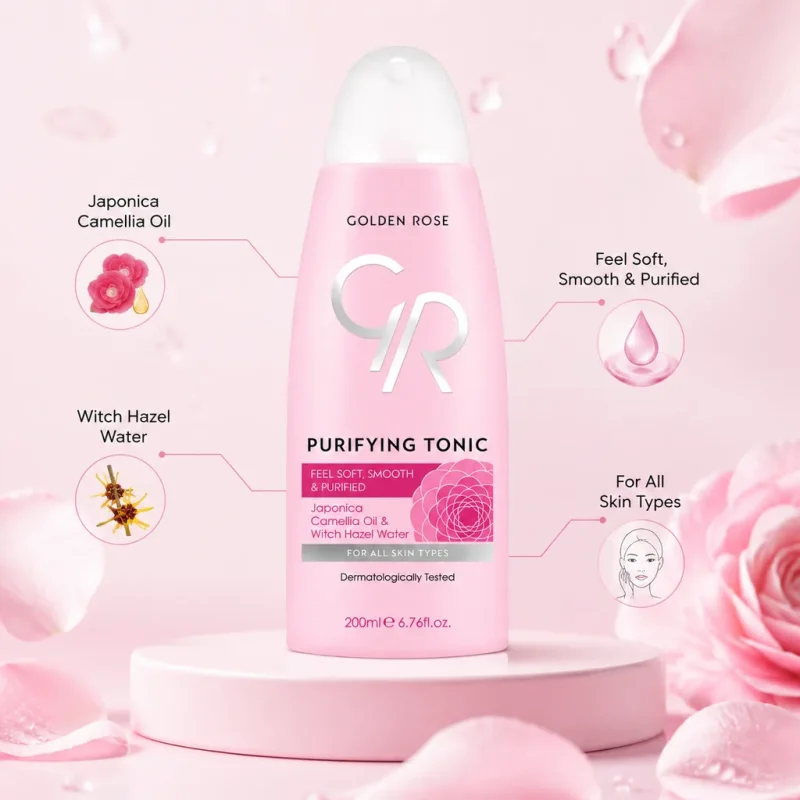 تونر پاک‌کننده صورت گلدن رز Purifying Tonic