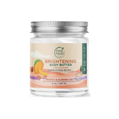 باتر بدن روشن‌کننده پتال فرش Brightening Mango & Almond Oil حجم 237 میلی‌لیتر