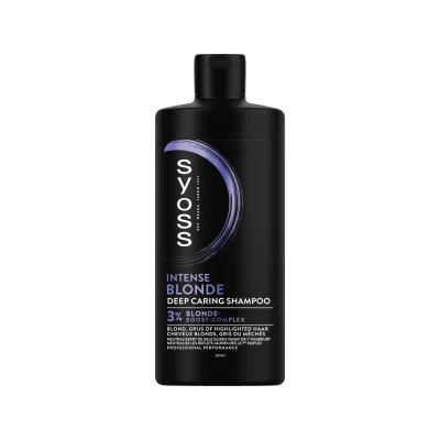 شامپو سایوس مدل Intense Blonde Deep Caring حجم 440 میلی‌لیتر