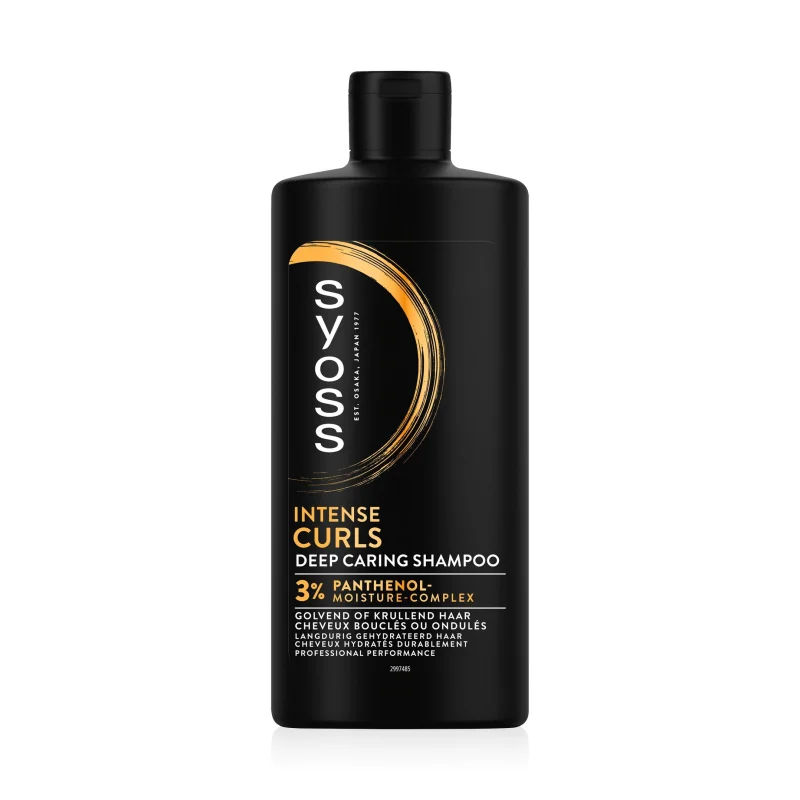 شامپو مو سایوس مدل Intense Curls Deep Caring حجم 440 میلی‌لیتر