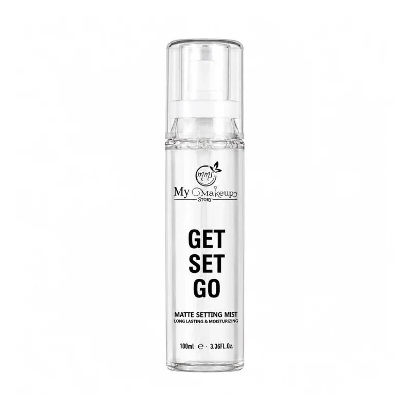 اسپری فیکس مای میکاپ استوری مدل Get Set Go Matte Setting Mist حجم ۱۰۰ میلیلیتر اسپری فیکس مای میکاپ استوری مدل Get Set Go Matte Setting Mist حجم ۱۰۰ میلیلیتر