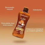 روغن برنزه‌کننده باباریا Babaria Glow Effect Monoi Tahiti حجم 200 میلی‌لیتر