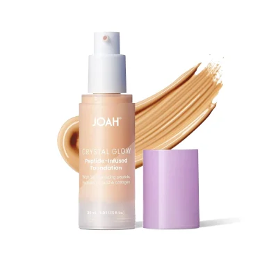 کرم‌پودر جوآ مدل Crystal Glow Peptide-Infused Foundation حجم 30 میل4