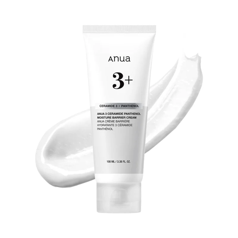کرم مرطوبکننده آنوا Anua 3 Ceramide Panthenol Moisture Barrier Cream حجم ۱۰۰ میلیلیتر1 کرم مرطوبکننده آنوا Anua 3 Ceramide Panthenol Moisture Barrier Cream حجم ۱۰۰ میلیلیتر1