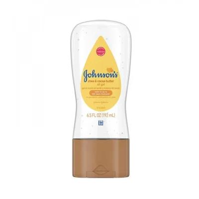 ژل روغن بدن جانسون مدل Shea & Cocoa Butter حجم ۱۹۲ ميل
