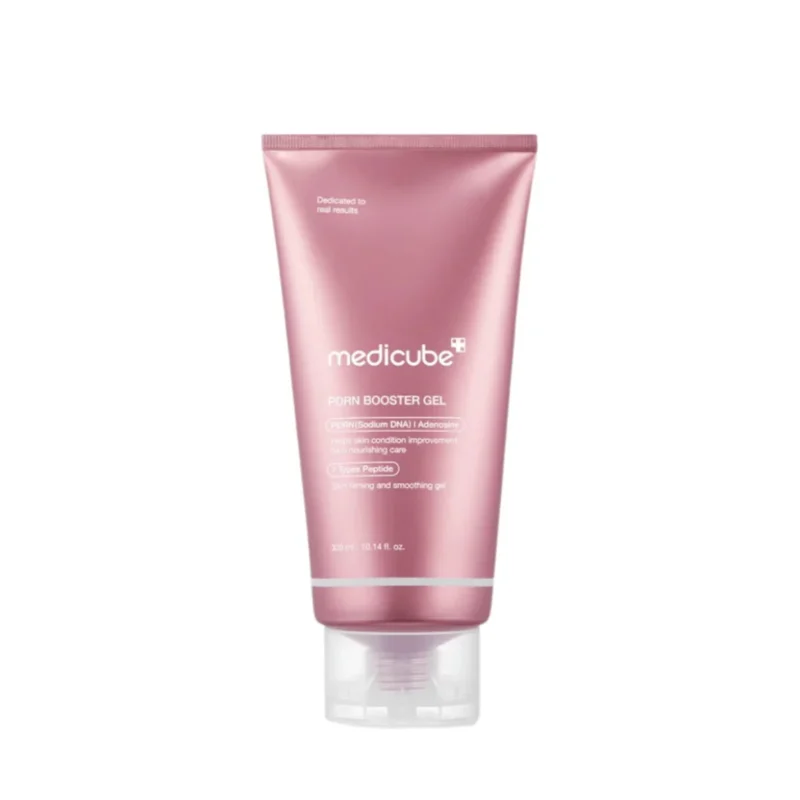 ژل بوستر پی‌دی‌آر‌ان مدی کیوب Medicube PDRN Booster Gel حجم ۳۰۰ میلی‌لیتر
